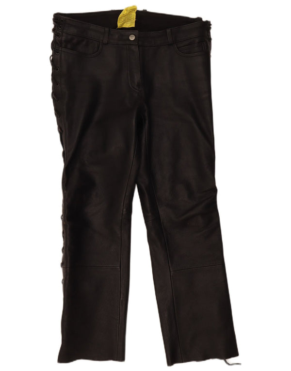 Highway 1 Damen Motorstyle Straight Hose EU 42 Large W36 L29 Schwarz