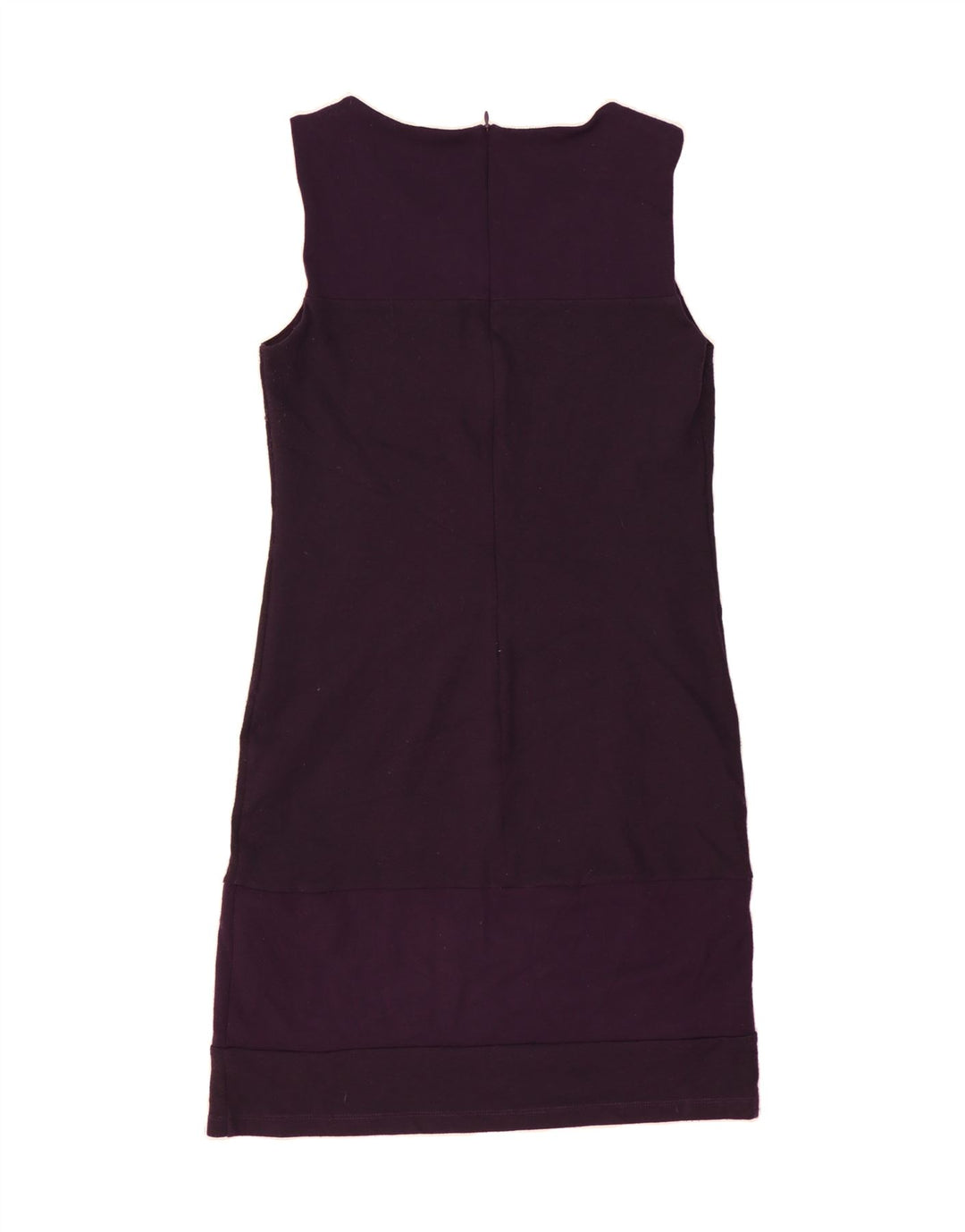 LAURA ASHLEY Womens Sleeveless Sheath Dress UK 12 Medium Purple Polyester Vintage Laura Ashley and Second-Hand Laura Ashley from Messina Hembry 