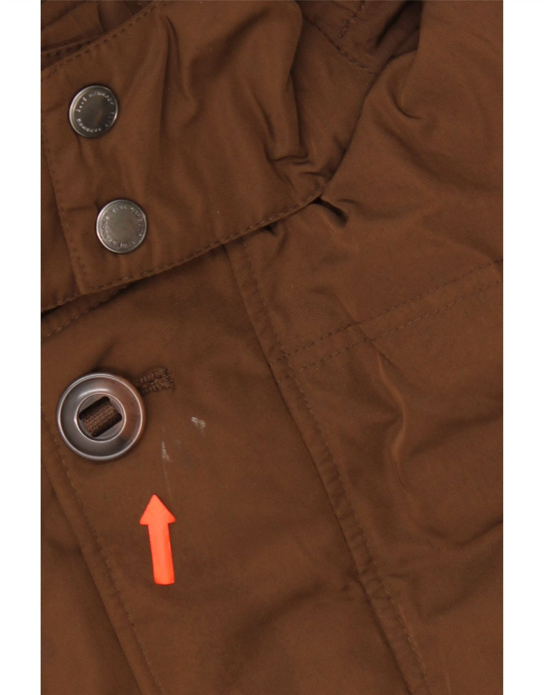 Marks & Spencer Herren Blue Harbour Wattierte Jacke mit Kapuze, UK 38, Mittelbraun