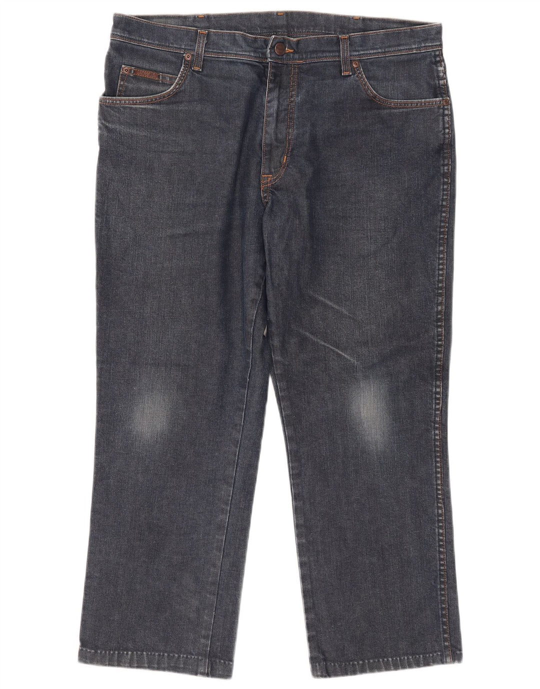 Wrangler Herren Texas Straight Jeans W36 L26 Blau