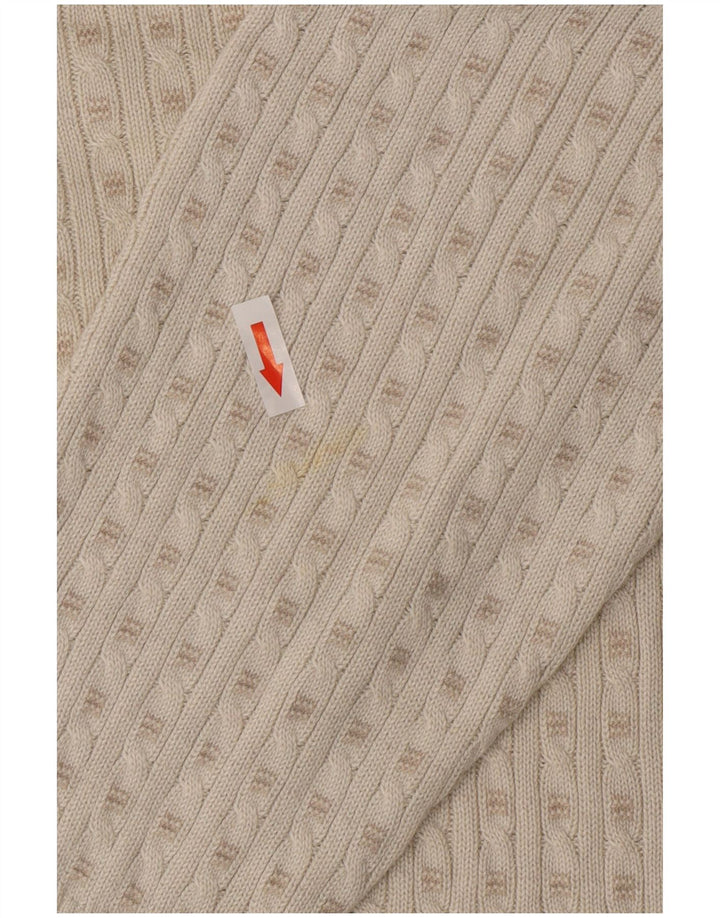 Marks & Spencer Herren-Pullover mit Rundhalsausschnitt, Medium, gebrochenes Weiß, Acryl