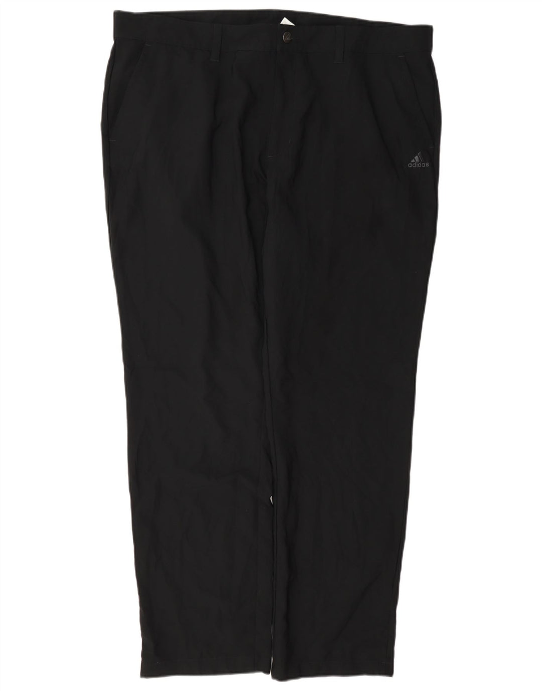 Adidas Herren Straight Chino Hose W40 L32 Schwarz Polyester