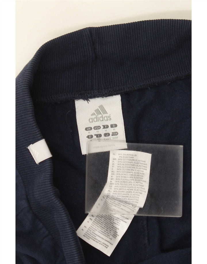 Adidas Damen-Trainingshose, Größe UK 12, mittelmarineblau, Baumwolle
