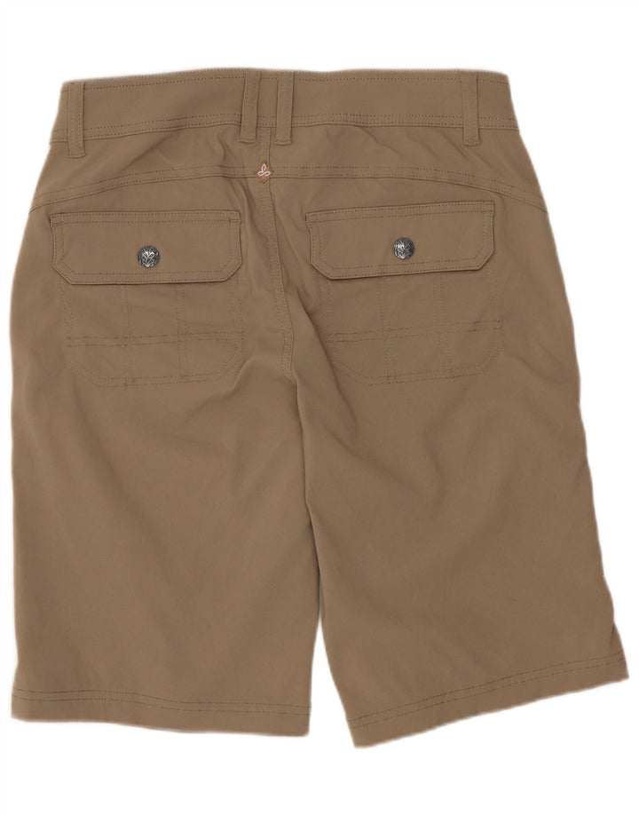 PRANA Damen Cargo-Shorts US 2 XS W30 Beige Nylon