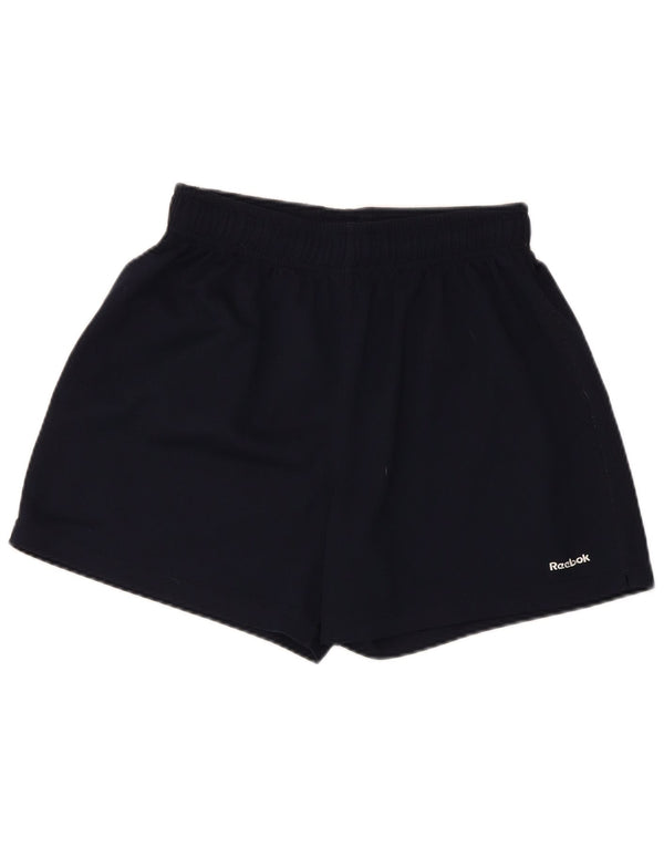 Reebok Herren-Sportshorts, klein, marineblau, Polyester