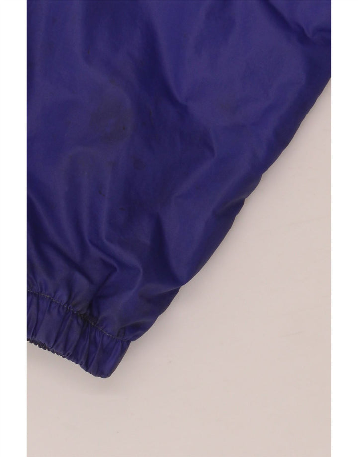 K-WAY Herren-Windbreaker-Jacke, UK 38, Mittelviolett, Colourblock-Polyamid