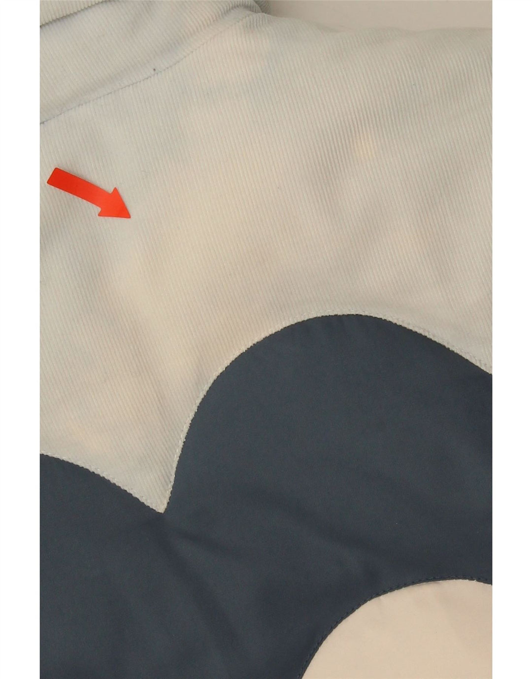 Levi's Wattierte Damenjacke UK 6 XS Weißer Colourblock-Polyester