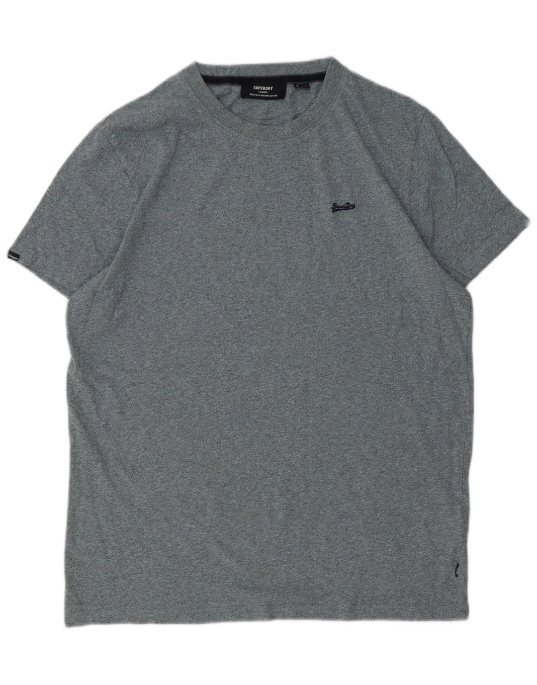 SUPERDRY Herren T-Shirt Top XL Grau Baumwolle
