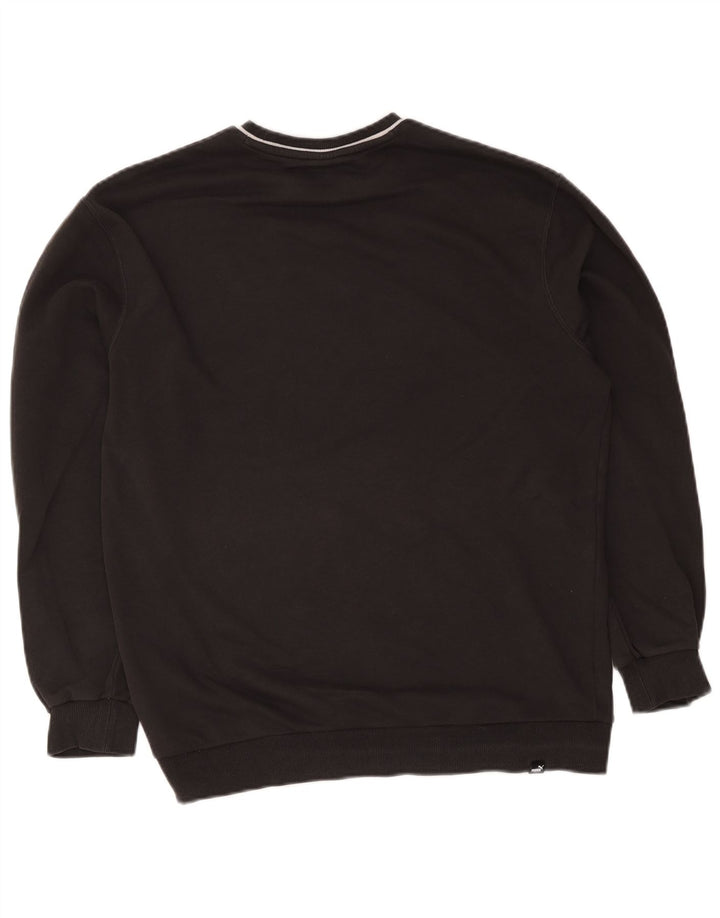 Puma Herren Grafik-Sweatshirt-Pullover Medium Schwarz Sport