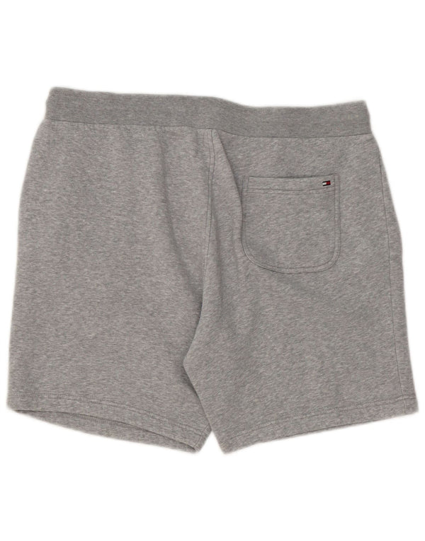 Tommy Hilfiger Herren Graphic Sport Shorts Große graue Baumwolle