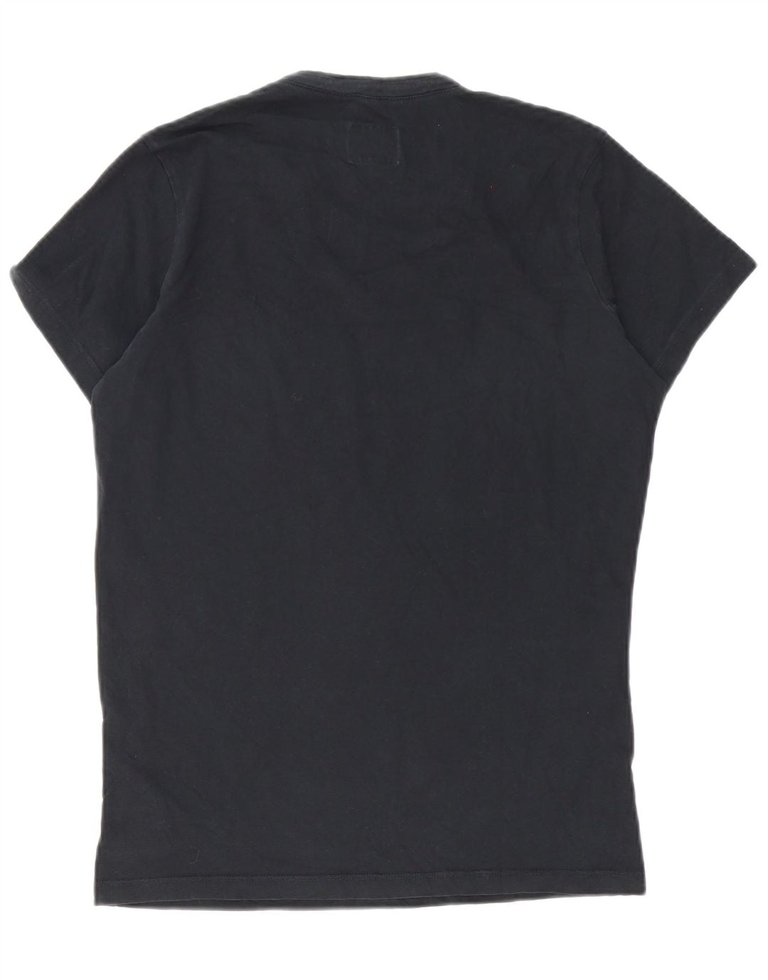 Diesel Herren T-Shirt Top Small Schwarz Baumwolle
