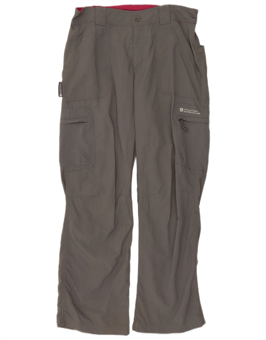 MOUNTAIN WAREHOUSE Damen Gerade Cargohose UK 8 Small W30 L28 Grau