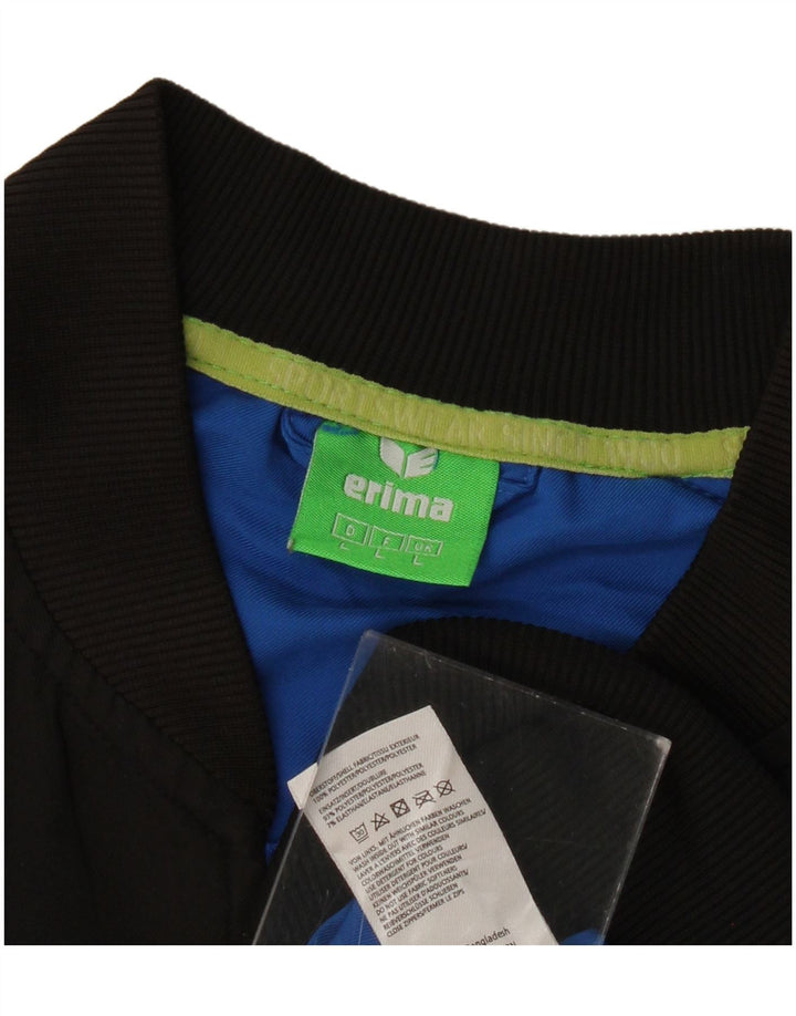 ERIMA Mens Tracksuit Top Jacket Large Blue Colourblock Polyester