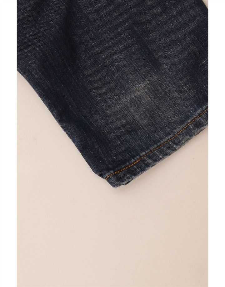 Levi's Damen 519 Slim Jeans W32 L34 Blaue Baumwolle