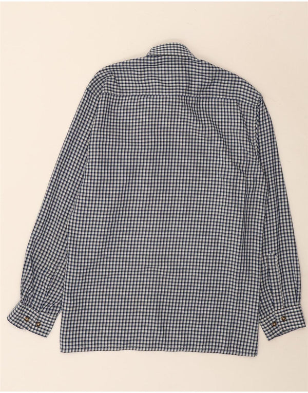 Dickies Herrenhemd Mittelblaues Gingham-Polyester