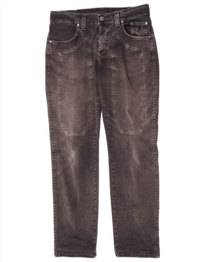 Jeckerson Herren Straight Jeans W31 L30 Graue Baumwolle