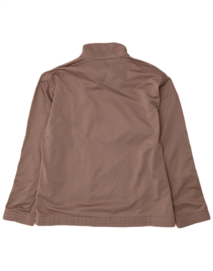Lotto Herren-Trainingsanzug-Top-Jacke, großes graues Polyester