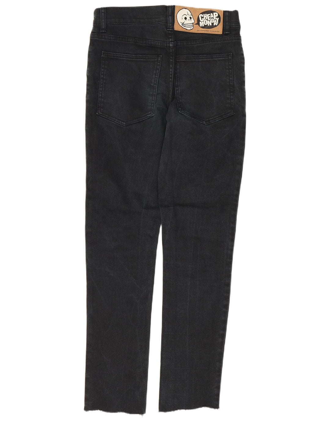 Cheap Monday Slim-Jeans für Damen, W27, L28, schwarze Baumwolle