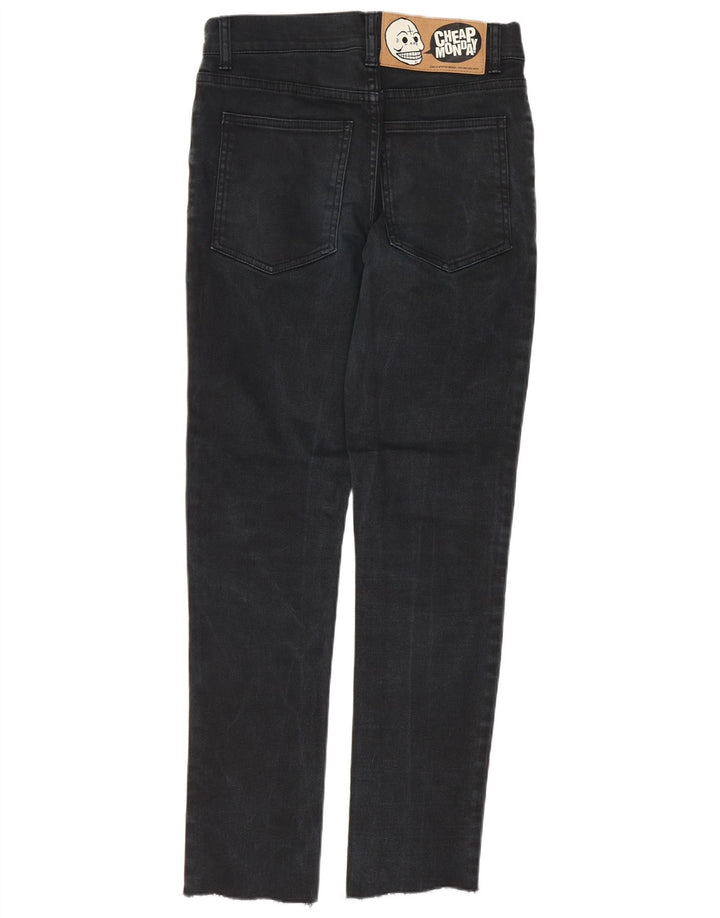 Cheap Monday Slim-Jeans für Damen, W27, L28, schwarze Baumwolle