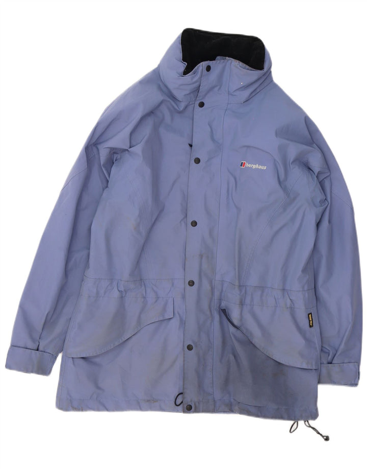 Berghaus Damen Übergroße Regenjacke UK 10 Small Blau Polyester
