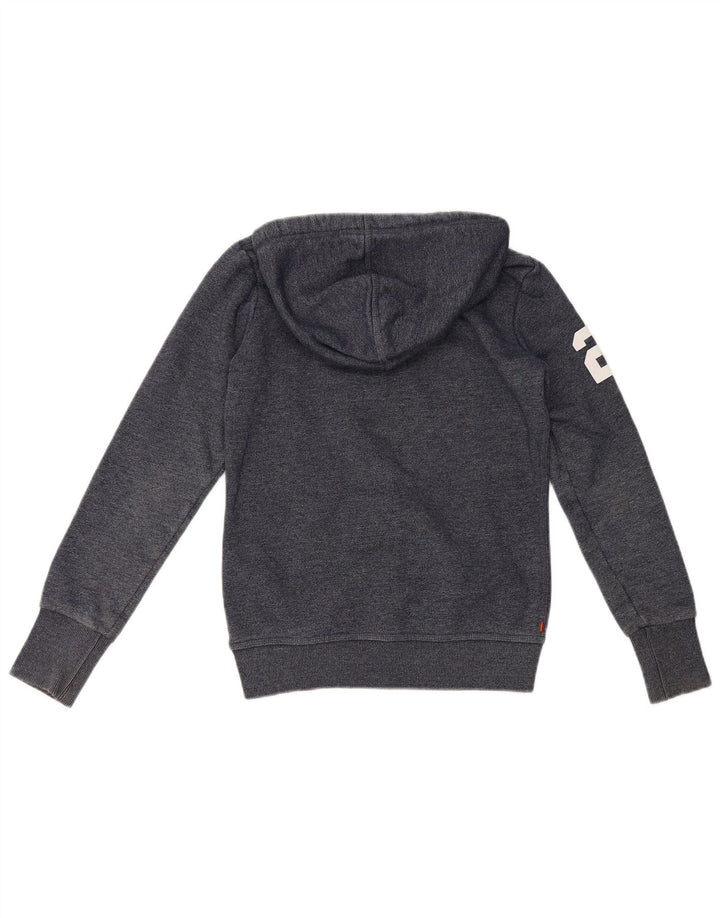 Superdry Herren-Kapuzenpullover mit Grafik, Größe S, Blau, Baumwolle