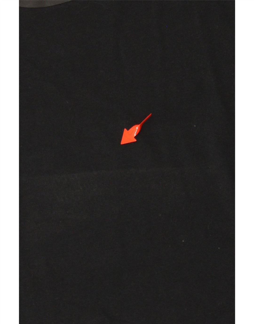 NIKE Mens Graphic T-Shirt Top Medium Black Cotton