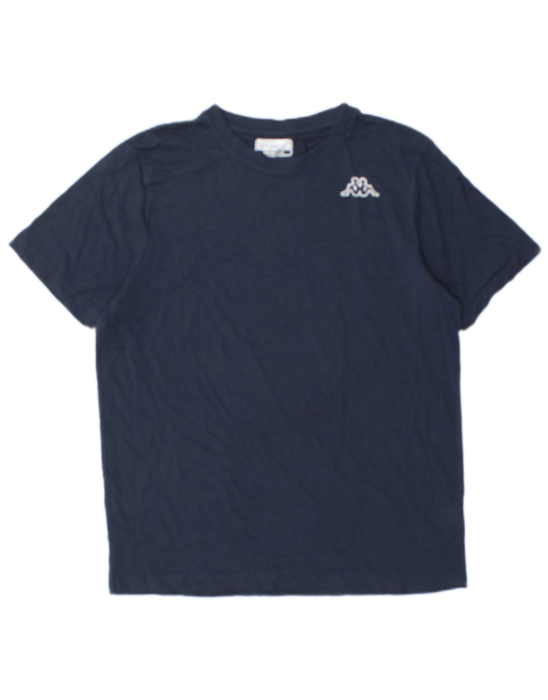 Kappa Herren T-Shirt Top Medium Marineblau Baumwolle