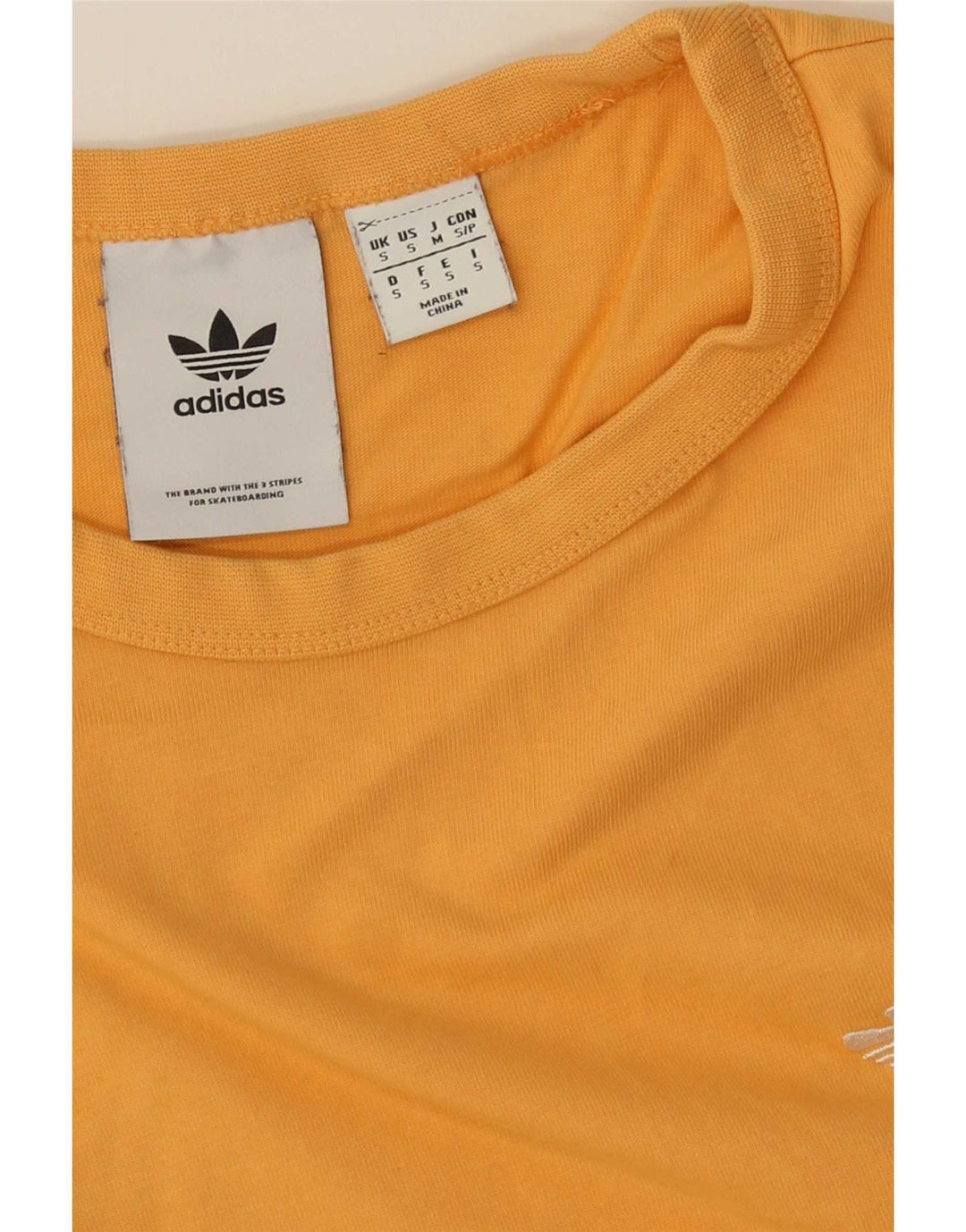 Adidas Herren T-Shirt Top Small Orange