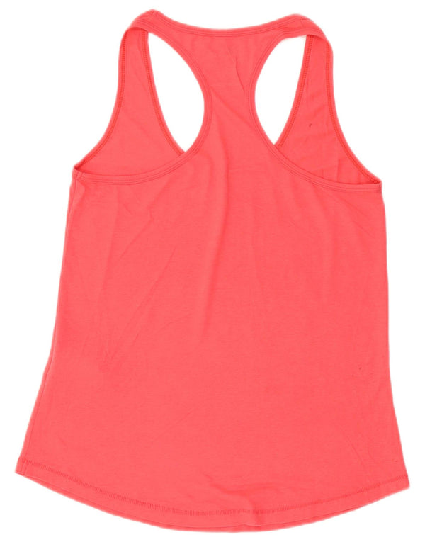 Nike Womens Loose Fit Graphic Vest Top UK 12 Mittelrosa Polyester