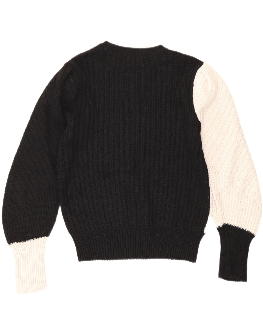 Marks & Spencer Damen-Pullover mit Rundhalsausschnitt, Gr. 12, mittelschwarz