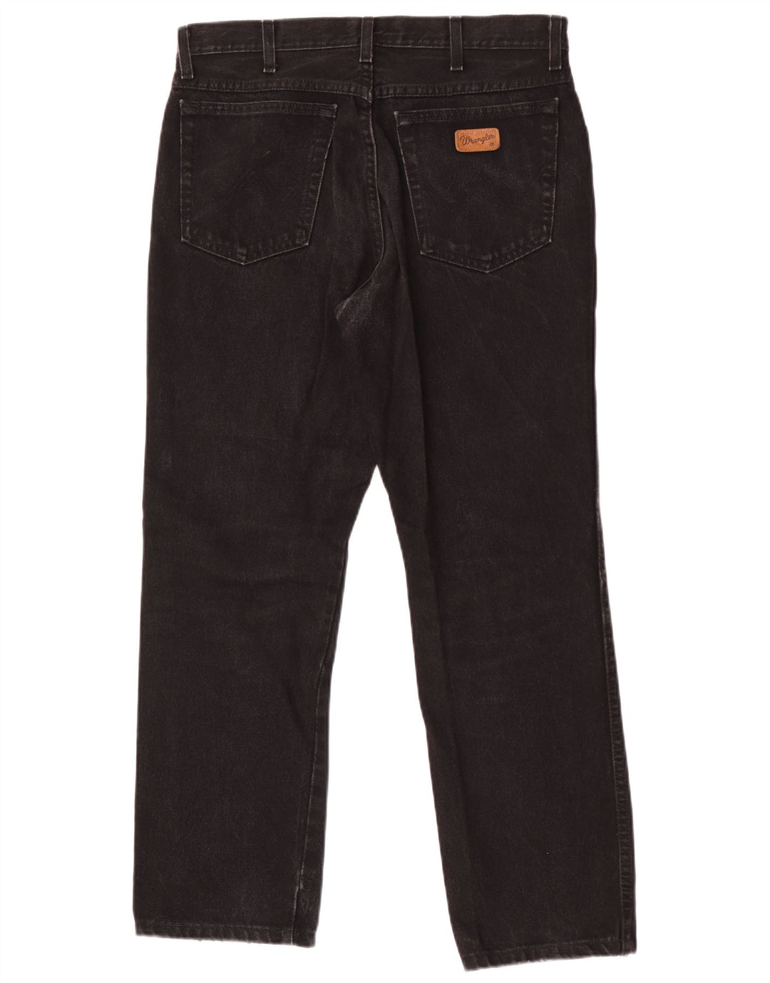Wrangler Herren Straight Jeans W32 L29 Schwarz