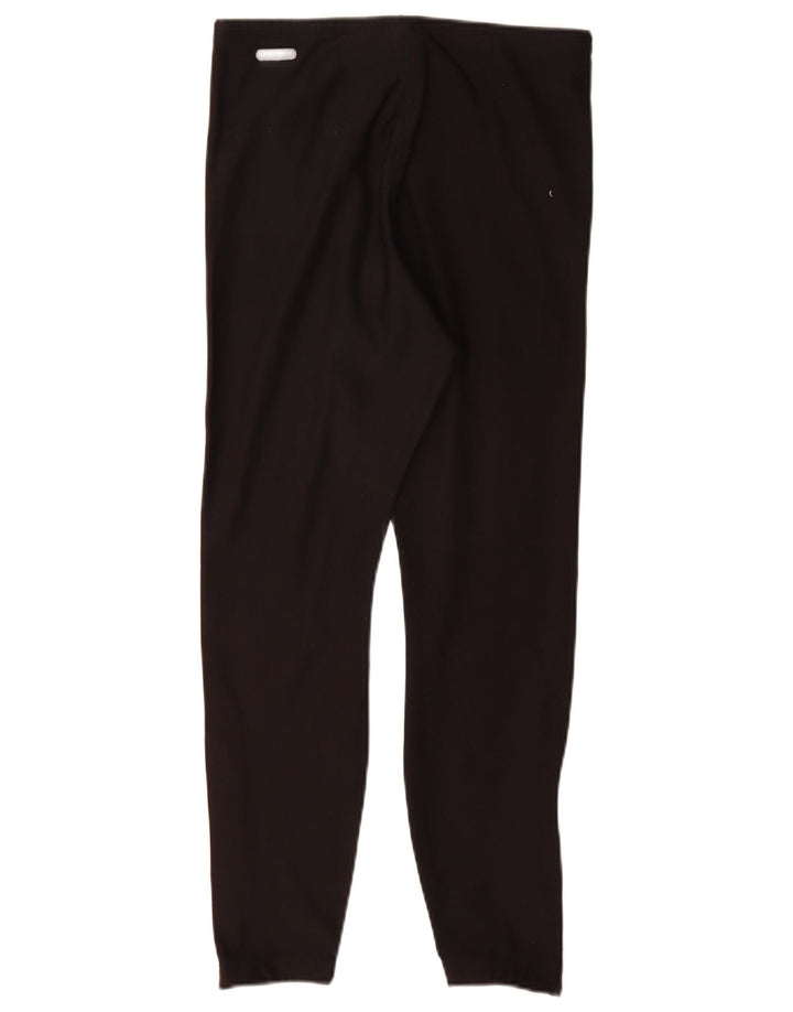 Nike Damen Leggings UK 14/16 Large Schwarz Polyester