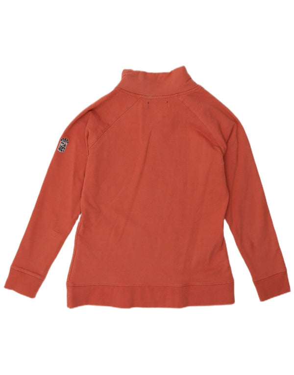 Marina Militare Damen Grafik-Sweatshirt-Pullover UK 10 Small Rot