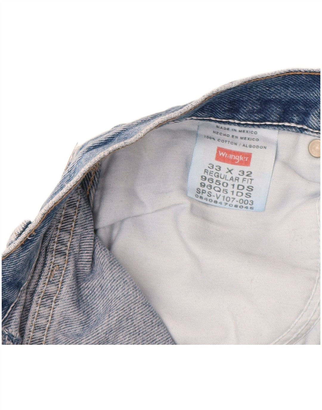 WRANGLER Herren-Jeans mit normaler Passform, gerade Passform, W33, L32, Blau, Baumwolle