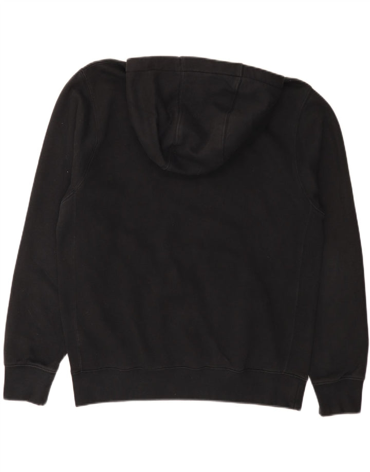 Nike Herren-Hoodie-Pullover aus mittelschwarzer Baumwolle