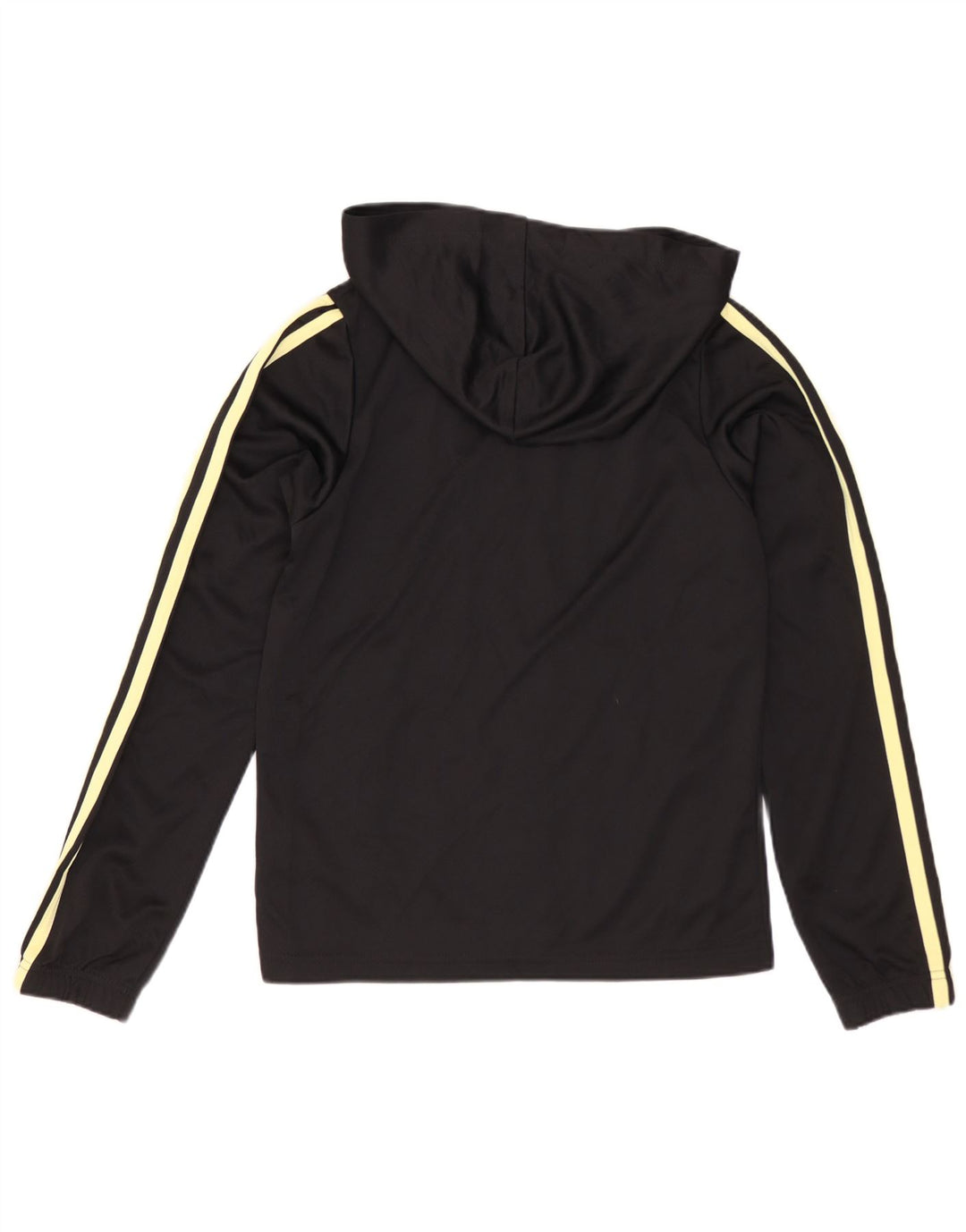 Adidas Damen-Trainingsanzug mit Kapuze, Top-Jacke, Größe S, UK 8, Schwarz, Polyester