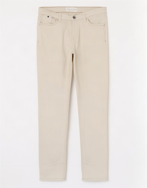 Tommy Hilfiger Slim-Jeans für Mädchen, 13–14 Jahre, W26 L29, Weiß