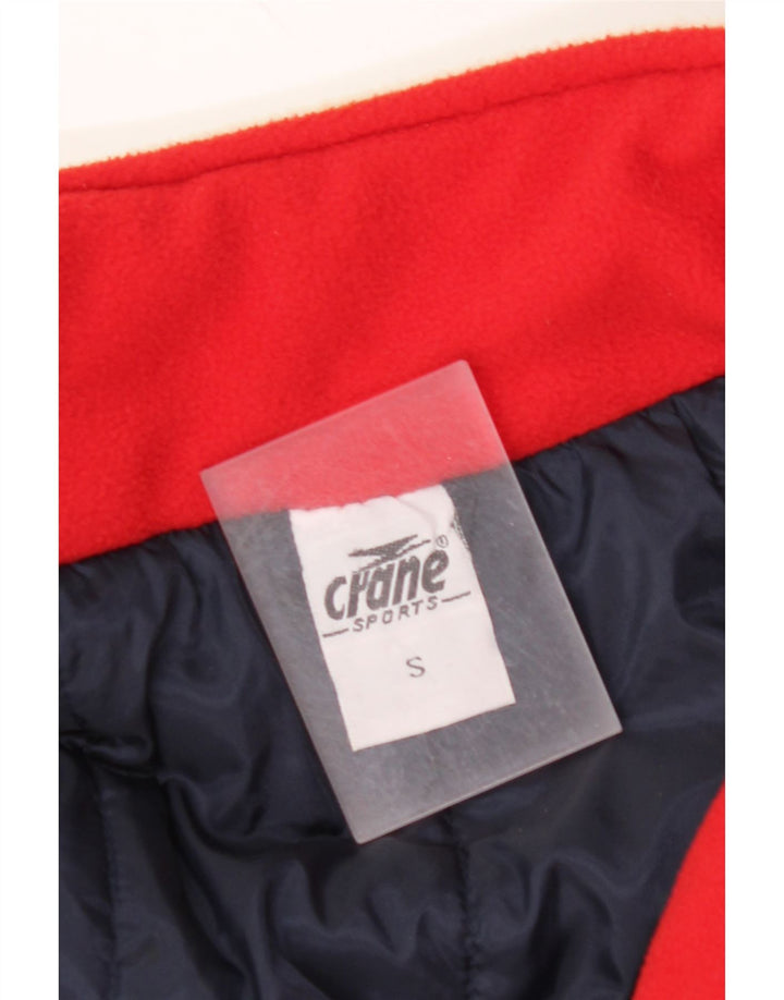 CRANE Herren-Fleecejacke mit lockerer Passform, UK 36, Größe S, mehrfarbig, Farbblock