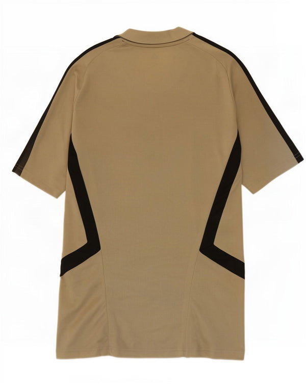 Adidas Herren Real Madrid T-Shirt Top Small Khaki Colourblock