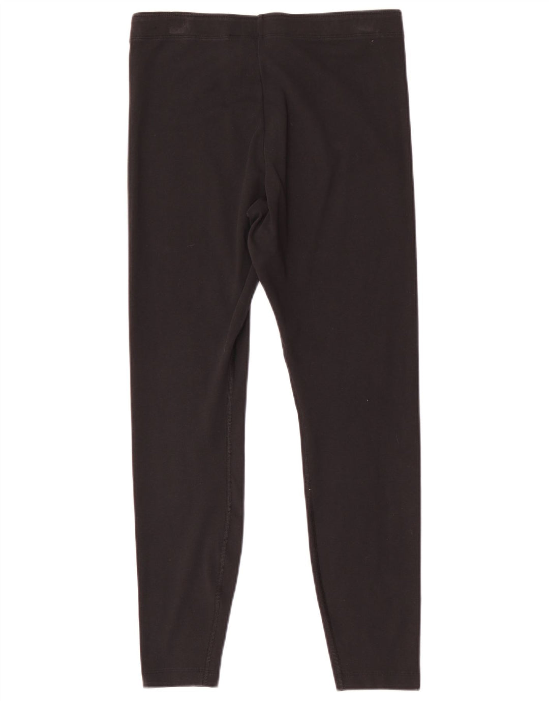 Nike Damen Leggings UK 14 Large Schwarz Baumwolle