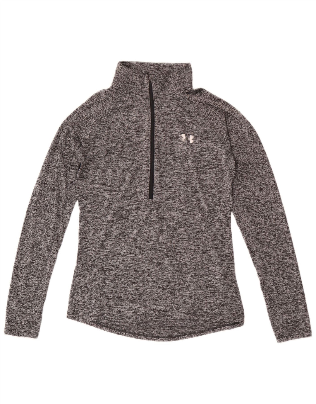 Under Armour Herren Heat Gear Pullover-Trainingsanzugoberteil, klein, grau gefleckt