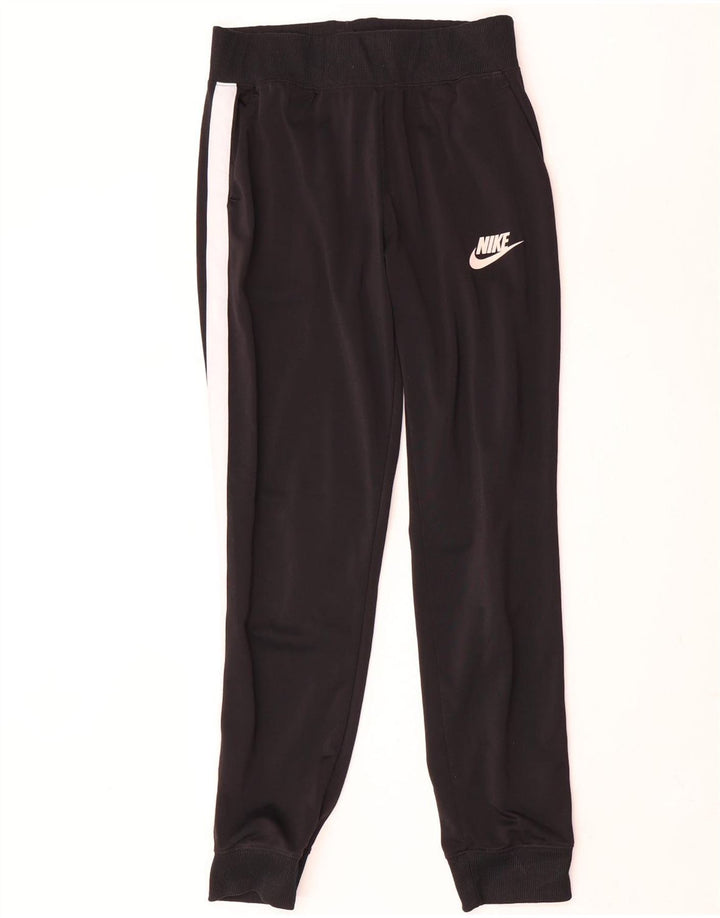 Nike Herren-Trainingshose, Jogginghose, Mittelschwarz, Farbblock-Polyester