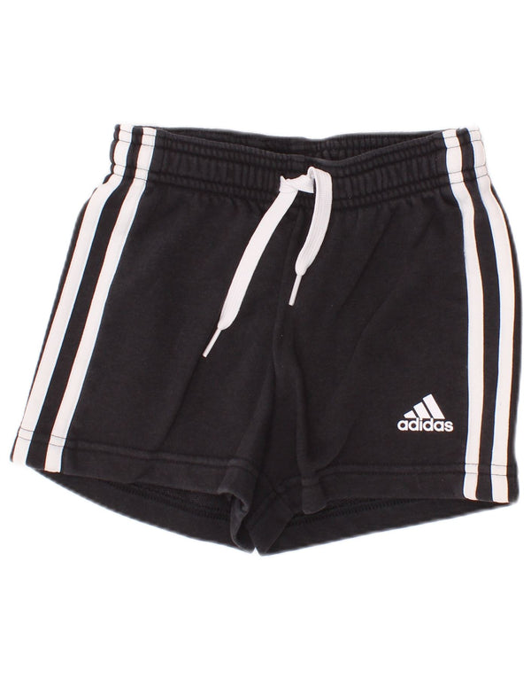 Adidas Mädchen Sportshorts 5–6 Jahre, schwarze Baumwolle