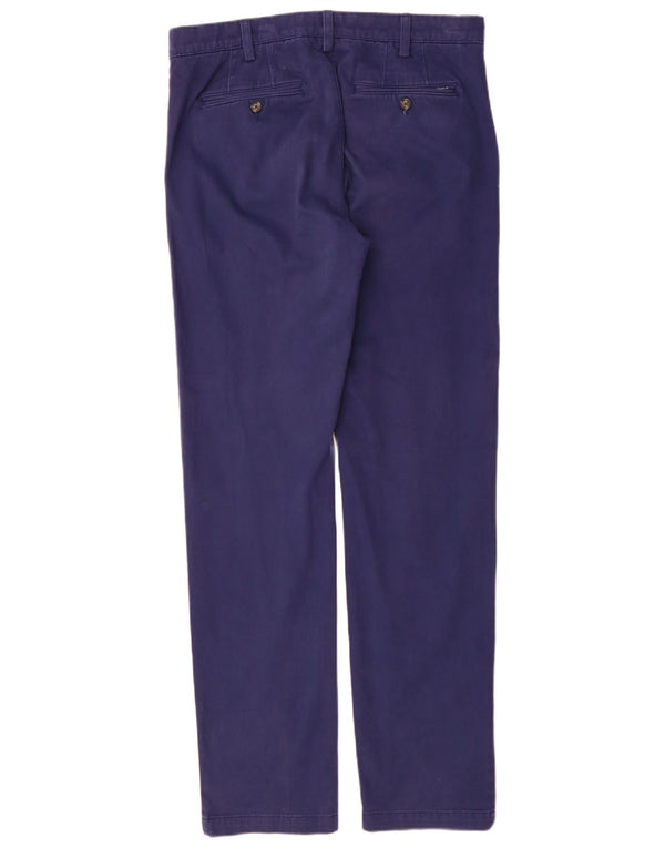 Gant Herren Regular Chinohose W32 L34 Blaue Baumwolle