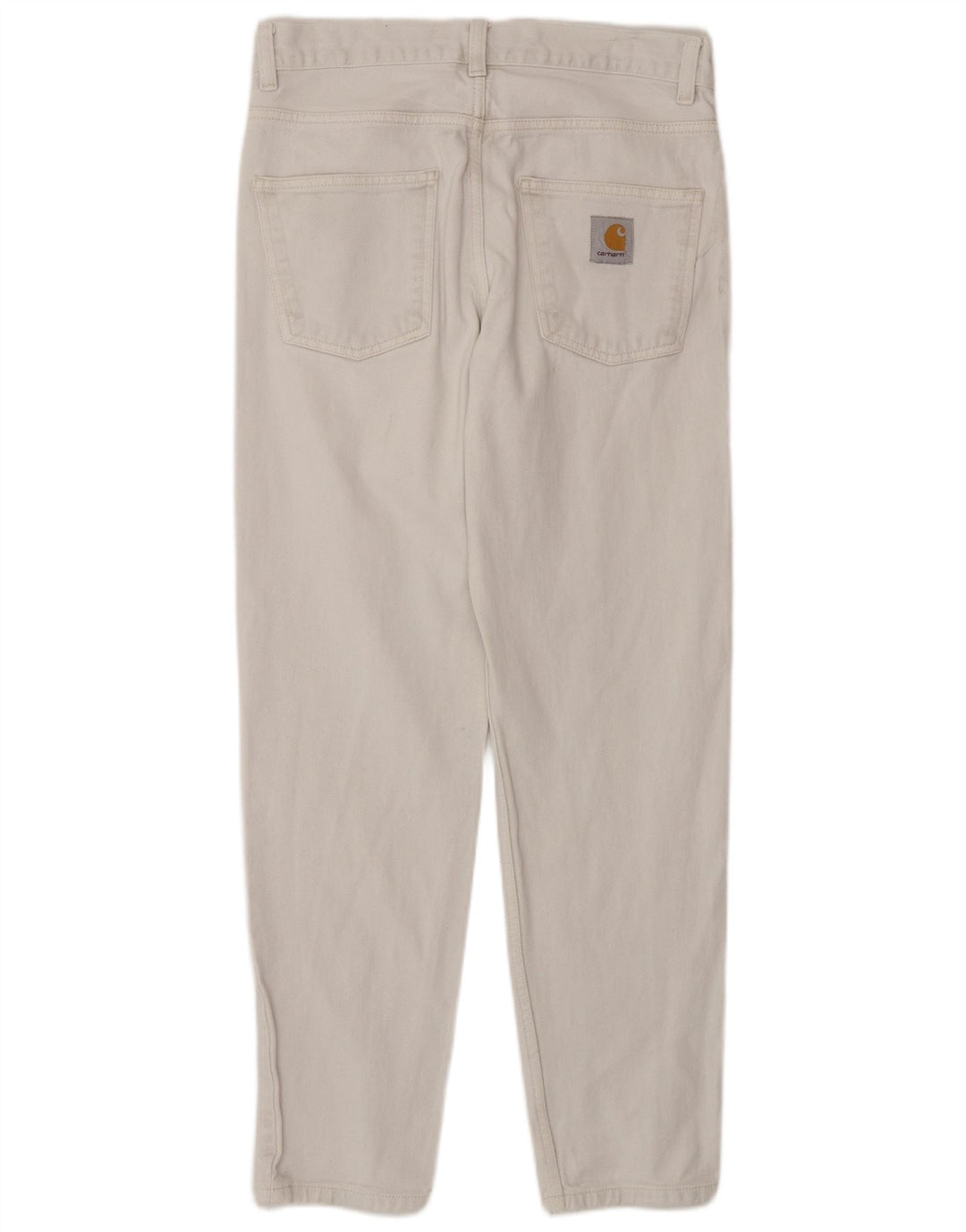 Carhartt Herren Slim Jeans W28 L28 Weiße Baumwolle