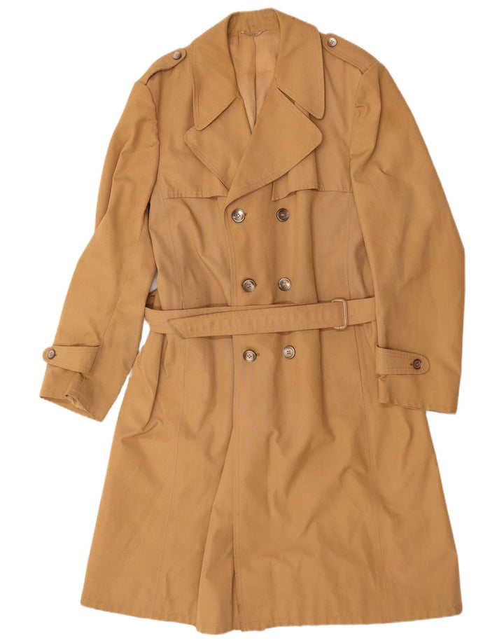 NINO Herren Trenchcoat UK 40 Large Beige Polyester