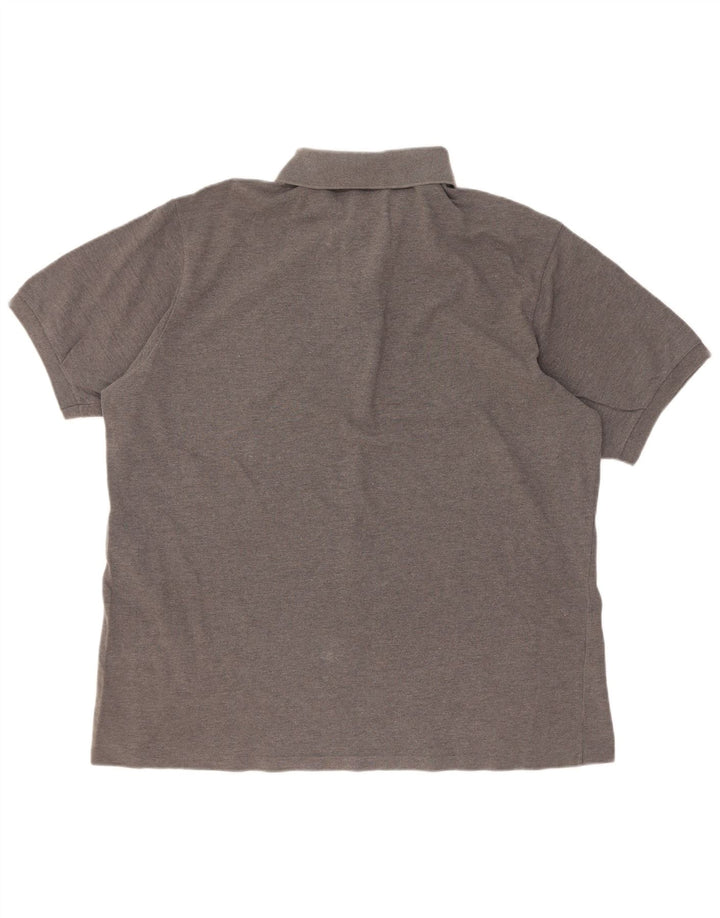 Lacoste Herren Poloshirt Größe 7 2XL Grau