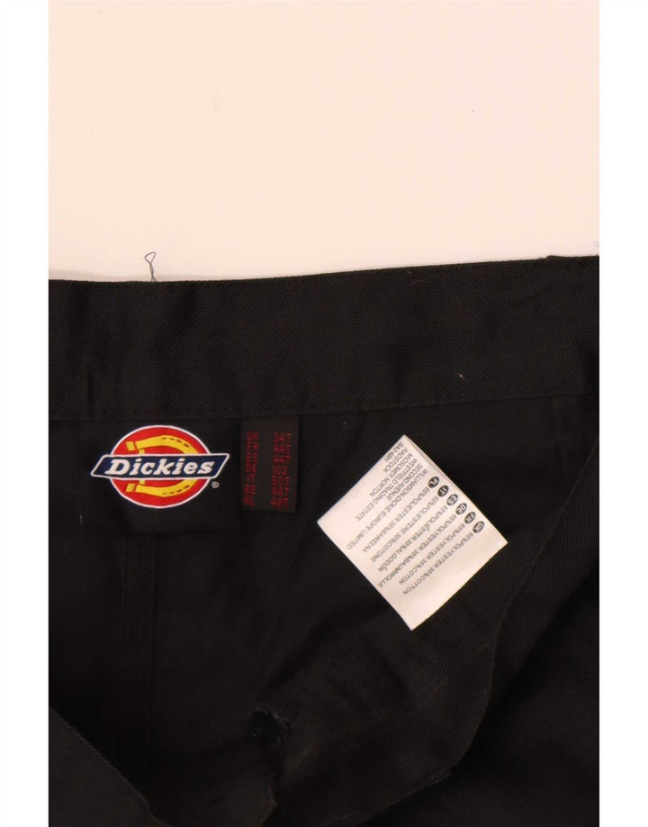 Dickies Gerade Herren-Cargohose W34 L29 Schwarzes Polyester