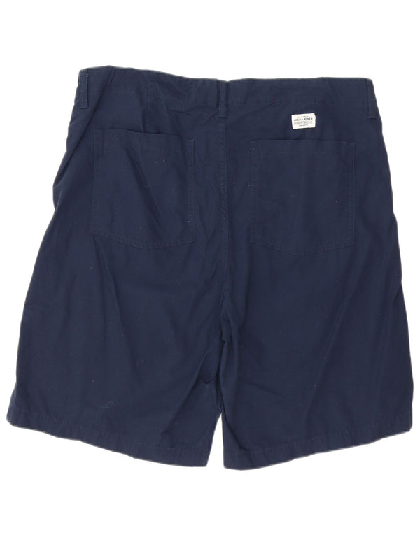 Jack & Jones Herren Chinoshorts XL W38 Marineblau Baumwolle