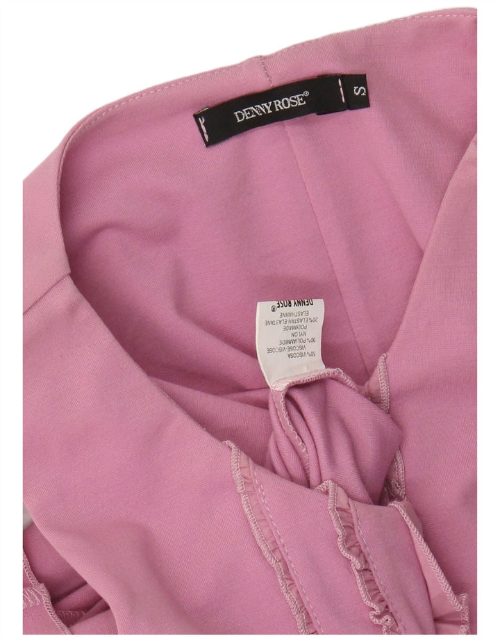DENNY ROSE Ärmelloses Basic-Kleid für Damen, Gr. 8, klein, rosa Viskose
